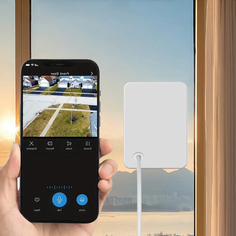 🎉 Second Piece OFF 30%🦜 Install on the window | AI Full-Color Night Vision, 24/7 Recording, Remote Viewing