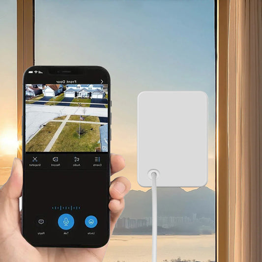 🎉 Second Piece OFF 30%🦜 Install on the window | AI Full-Color Night Vision, 24/7 Recording, Remote Viewing