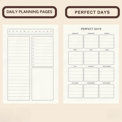 2026 Daily Planner with Hourly Schedule-All-in-One Yearly Monthly & Weekly organizer✨