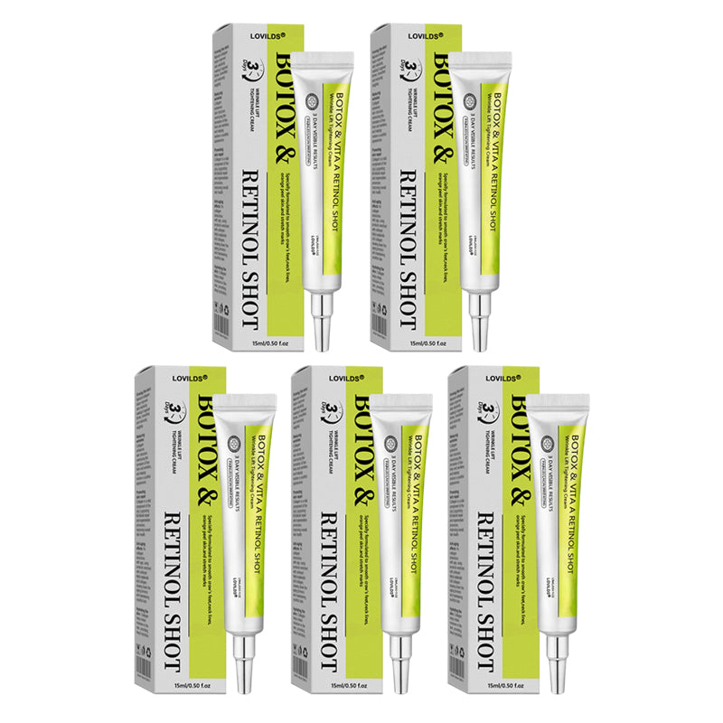 𝑶𝒇𝒇𝒊𝒄𝒊𝒂𝒍 𝑺𝒕𝒐𝒓𝒆👍| Regain youthful skin nown 💫LOVILDS® BOTOX & VITA A RETINOL SHOT Wrinkle Lift Tightening Cream