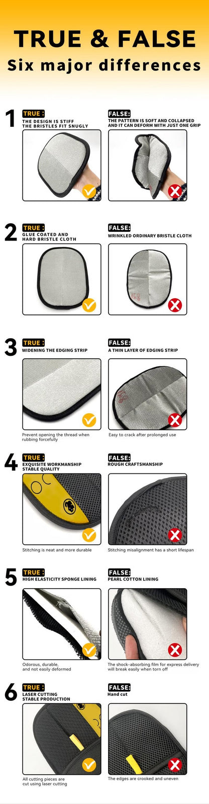 🔥BUY 1 GET 1 Free🔥🐾🧤 Pet Hair Remover Electrostatic Gloves – Double-Sided Efficient, Soft Silicone & Washable Reusable (Versatile Home+Car)!