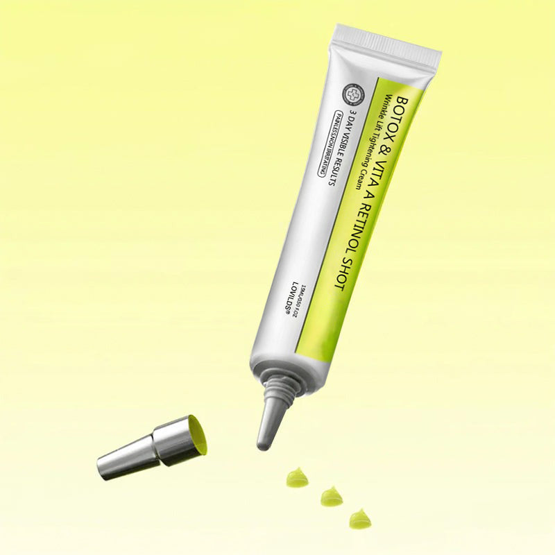 𝑶𝒇𝒇𝒊𝒄𝒊𝒂𝒍 𝑺𝒕𝒐𝒓𝒆👍| Regain youthful skin nown 💫LOVILDS® BOTOX & VITA A RETINOL SHOT Wrinkle Lift Tightening Cream